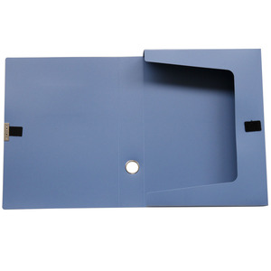 Deli <b>File</b> <b>Box</b> 3.5cm A4 Blue Office Organizer Desktop Storage - Product Image 2