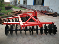 Grada de Discos de Alta Calidad y Gran Resistencia para Tractor, Montada en Tres Puntos, 40-70 CV, Diésel, con Rodamientos y Engranajes
