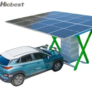 العالمي الشمسية شاحن سيارات كهربائية DC الألواح الشمسية شاحن سيارات كهربائية شحن محطة المنزل استخدام المحمول محطة شحن EV ل سيارة كهربائية
