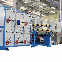 FTTH-máquina de fabricación de Cable de fibra óptica, línea de producción de Cable óptico
