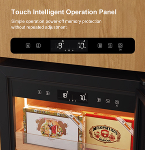 Jiufu góc gỗ hiển thị xì gà Tủ Humidor cửa hàng bằng gỗ sồi trang trại xì gà Humidor - Product Image 4