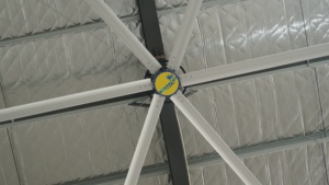US Warehouse Stock Bonawind 16ft HVLS Industrial Ceiling <b>Fan</b> with Aluminum Blades PMSM Motor and 405900CFM for <b>Large</b> Cooling - Product Image 5