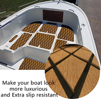 Tapis de sol en mousse EVA marine antidérapante autocollante Uni-glory, design personnalisé pour bateau