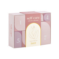 Compte à rebours noël vide maquillage calendrier de l'avent boîte maquillage personnalisé carton papier calendrier de l'avent boîte 7 jours