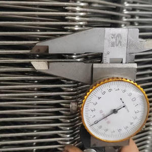 Gıda sınıfı 304 paslanmaz çelik Spiral tel örgü zincir denge örgü konveyör bant için tünel fırın - Product Image 5