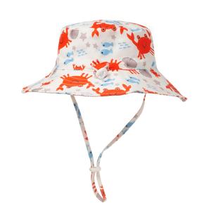 Wholesale Kid <b>Sun</b> Bucket <b>Hats</b> ForToddler <b>Floppy</b> <b>Hat</b> UPF 50+ Wide Brim Chin Strap Summer <b>Hat</b> - Product Image 3