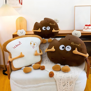 <span class=keywords><strong>Jouets</strong></span> en peluche en gros, nouveau jouet en peluche, grand coussin de soutien lombaire, oreiller de sieste, pain grillé, Oreo, cadeau pour filles, poupée, rembourrage en coton PP - Product Image 5