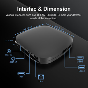 กล่องทีวี Android 14 4K ขายดีข้ามพรมแดน พร้อมฟังก์ชัน Screen Mirroring ความละเอียด HD รองรับ Wi-Fi <span class=keywords><strong>5G</strong></span> ในตัว - Product Image 4