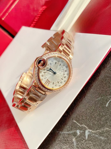 Reloj Mecánico Automático Elegante y a la Moda con Esfera Radial Grabada en Madreperla y Bisel con Diamantes - Product Image 3