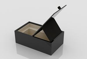 Luxe fait à la main personnalisé sérigraphie ou Laser Logo parfum emballage boîte d'emballage cadeau boîte en bois boîte en bois - Product Image 5