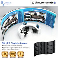 Écran publicitaire créatif RX, affichage SMD HD couleur pleine, publicité commerciale en intérieur, mur vidéo LED numérique P1.5 P1.8 P2.5 en intérieur