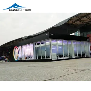 Trade Show Tent For Effective Aluminium Exhibition Displays Outdoor Waterproof Exhibition Tents Accommodating 1000 2000 People