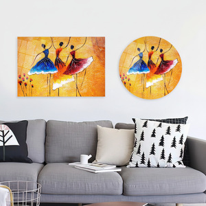 Elegante Arte de Pared de Vidrio Templado con Bailarinas: Impresión en Lienzo de Bailarinas Modernas, ARTE EN VIDRIO TEMPERADO - Product Image 3