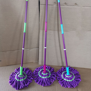 Ql486 Hộ Gia Đình Công Cụ Làm Sạch Xoắn Quay Sàn Lau Xoay Sợi Nhỏ Lau Dài Xử Lý Tự Xoắn Nước Lau - Product Image 4