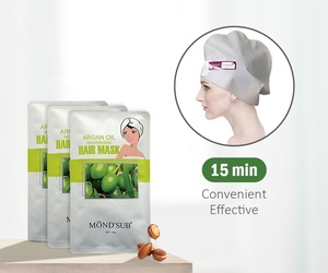 MOND'SUB <span class=keywords><strong>Masque</strong></span> <span class=keywords><strong>capillaire</strong></span> à l'huile d'argan 40g <span class=keywords><strong>Masque</strong></span> <span class=keywords><strong>capillaire</strong></span> pour cheveux secs et abîmés OEM - Product Image 1