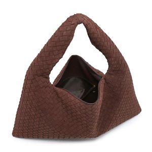 Bolso de Hombro Hecho a Mano, Estilo Casual 2025, Gran Capacidad, Color Sólido, Geométrico, Simple - Product Image 2