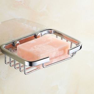 Panier d'égouttage de <span class=keywords><strong>savon</strong></span> moderne en acier inoxydable Support de plateau de toilette mural <span class=keywords><strong>pour</strong></span> baignoire et <span class=keywords><strong>douche</strong></span> Boîte de rangement <span class=keywords><strong>pour</strong></span> salle de bain - Product Image 1