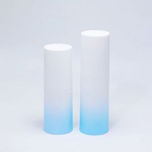 Private Custom 20ml 30ml 50ml Plastic Frost Gradient Blue <b>Pink</b> Vacuum Spray <b>Bottle</b> Cosmetic Emulsion Lotion Airless Pump <b>Bottle</b> - Product Image 4