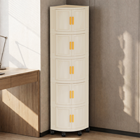 Boîte de rangement multi-usages pour espaces étroits, armoire de rangement mince pour réfrigérateur et salle de bain, organisateur gain de place sur roulettes