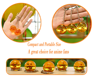 Llavero de Bola de Cristal de Anime <span class=keywords><strong>Dragon</strong></span> <span class=keywords><strong>Ball</strong></span>, Colgante de 1-7 Estrellas para Fans del <span class=keywords><strong>Cosplay</strong></span> - Product Image 6