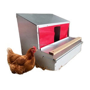 Nuevo Diseño <span class=keywords><strong>de</strong></span> Nido para <span class=keywords><strong>Gallinas</strong></span> Ponedoras, Galvanizado en Caliente, para Granjas Móviles - Product Image 3
