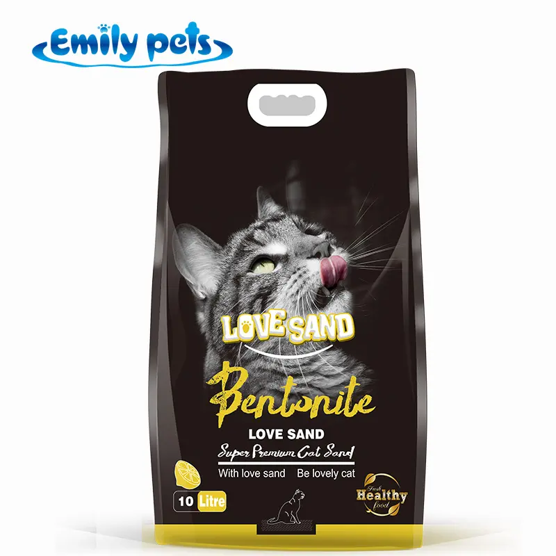 Mineral Bentonite Deodorant Cat Sand Activated Carbon Cat Litter Granule High Absorption