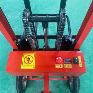 Kan Mensen Staan Lithiumbatterij Elektrische Tijger Auto Tegel <span class=keywords><strong>Trolley</strong></span> Om De Site Te Dragen Cement Transport Voertuig - Product Image 2