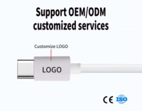 3A Charge rapide USB Type-C vers Type-C Câble PD avec conducteur en cuivre pur Longueur de 1m pour IOS et appareil photo Ordinateur portable et téléphone portable