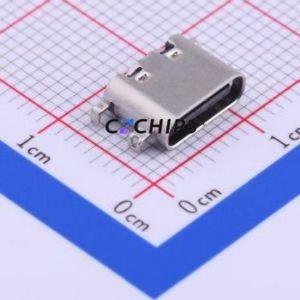 USB-310C-B-SU USB Connector SMD Connector ( Connector Type: Type-C )( Gender: Female )( Mounting Type: Sink Board ) - Product Image 1