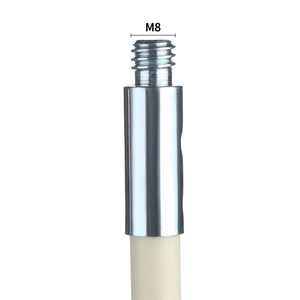 Kit de brosse de nettoyage de cheminée 9 pièces pôles avec tête de brosse en nylon ensemble de nettoyage de conduit de conduit Kit de balayage de cheminée brosses de cheminée flexibles - Product Image 1