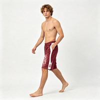 Shorts en coton délavé pour homme, déchirés aux genoux, avec cordon de serrage, poches latérales, imprimé logo, style hip-hop, coupe ample, pantalon d'été – Fournisseur