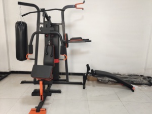 Fitness Smart Fitnessstation Pull-Up Trainingsgerät mit Gewichtsbelastung Multifunktionale 5-Stationen-Fitnessausrüstung - Product Image 6
