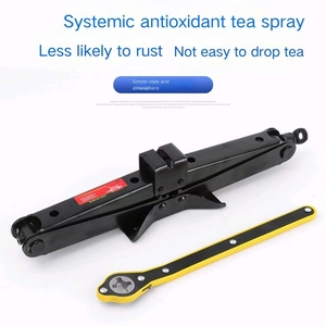 Mini Hydraulic Scissor <strong>Jack</strong> 1.5t <strong>Car</strong> <strong>Jack</strong> for <strong>Car</strong> Made of Steel Portable Quick <strong>Manual</strong> Lift for Camper RV VAN SUV Truck - Product Image 2