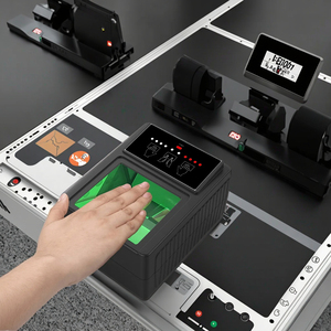 Độ chính xác cao USB sinh trắc học Máy quét dấu vân tay mười ngón tay đăng ký hệ thống chụp 500 DPI cải thiện quét chính xác Chứng Khoán - Product Image 2