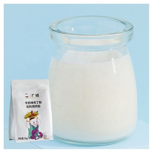 1kg đôi hạnh phúc ngay lập tức sữa hương vị thạch và bánh bột cho trà bong bóng <span class=keywords><strong>toppings</strong></span> hoặc món tráng miệng - Product Image 1