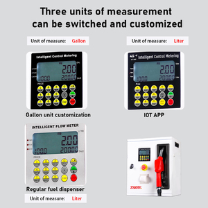 Mini distributeur de carburant électronique portable, pompe à huile anti-explosion pour voiture avec capacité d'upload de données IoT et d'impression pour les réservoirs de carburant des voitures - Product Image 5