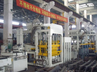 Machine de fabrication de briques de ciment à emboîter Ligne de production efficace avec moteur central et composants PLC