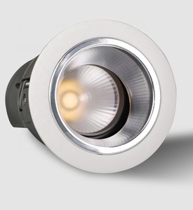 En aluminium Haute Pureté 12w Lumière Du Jour LED Downlight Réglable De <span class=keywords><strong>Plafond</strong></span> D'ÉPI A MENÉ Le Projecteur - Product Image 1