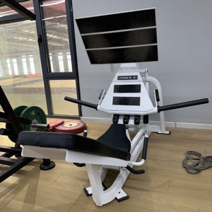 <span class=keywords><strong>Cybex</strong></span> Équipement de musculation professionnel : Machine de presse à jambes couchées, grande taille, réglable, robuste, en acier, sécurisée - Product Image 5