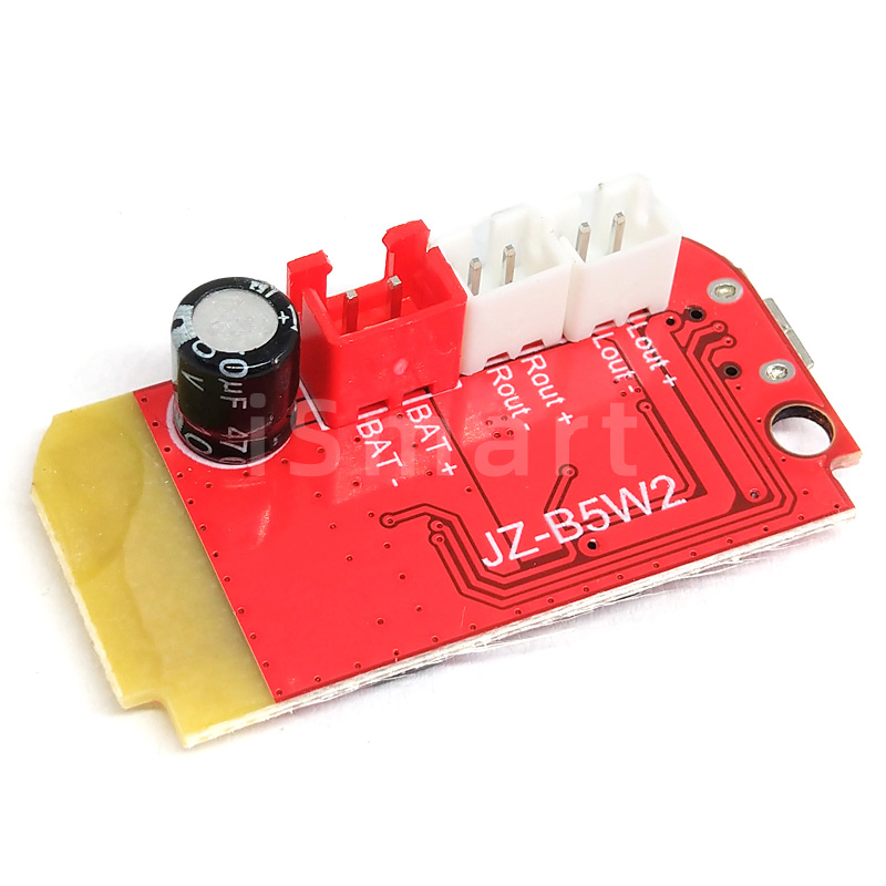Jopto 2Pc Scheda Amplificatore di Potenza Bluetooth CT14 Micro 4.2 Modulo Scheda Ricevitore Bluetooth Stereo 5VF 5W + 5W con Porta di Ricarica per Refitting Altoparlanti Scatola Audio fai da te