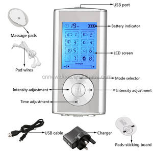 Vente chaude 8 modes soulagement de la douleur muscle relax dizaines mini masseur - Product Image 3