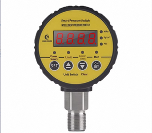 Manomètre électronique intelligent à affichage numérique HC-810 en matériau PE pour pompe à vide, compresseur d'<span class=keywords><strong>air</strong></span>, pression pneumatique - Product Image 1