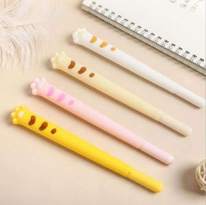 Stylo Coréen en Plastique 0,7 mm à Encre Gel, Motif Patte de Chat Adorable, Style Frais, Créatif pour Étudiants, Logo Personnalisable, Dessin Animé - Product Image 3