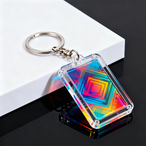 Porte-clés en plastique-Faux porte-clés personnalisables pour un usage quotidien et des cadeaux promotionnels | Approvisionnement direct de l'usine OEM - Product Image 3