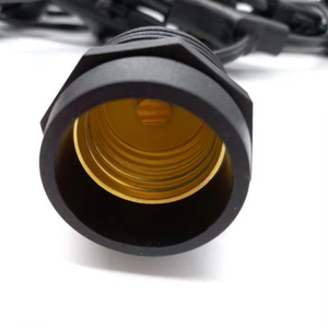 Guirlande Lumineuse d'Extérieur de Qualité Professionnelle IP68 Étanche S14 Ampoules LED Incassables et Dimmables 48 Pieds Décoration Lumineuse Résistante aux Intempéries - Product Image 3