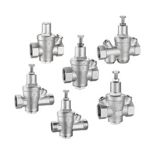 304 in acciaio inox LiShui valvola di riduzione della pressione dell'acqua del pistone regolabile SS304 PN16 valvola del regolatore di pressione dell'acqua del rubinetto - Product Image 2