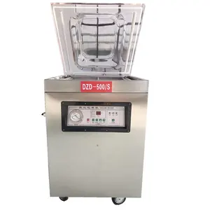 Hot sale DZ500 single chamber vacuum sealing packing machine pizza cheese food sealing machine vacuum sealer packing machinery