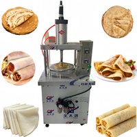 Économie d'énergie 	 Presse à pâte pour chapati 	 Machine à crêpes pneumatique chauffante pour les galettes de canard rôti 	 Machine à crêpes