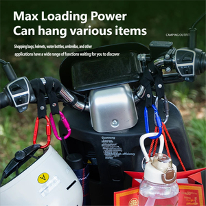 Correa de Gancho para Mosquetón - Llavero de Nailon Resistente para Senderismo, Camping, Equipaje, Mochila, Botella de Agua, <span class=keywords><strong>Paraguas</strong></span> - Product Image 5