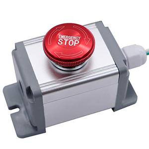 22 мм нержавеющая сталь Водонепроницаемый IP65 кнопочный переключатель <span class=keywords><strong>12</strong></span>-220 В 3A 1NO 1NC Аварийная остановка станция с максимальным током 10 А - Product Image 2